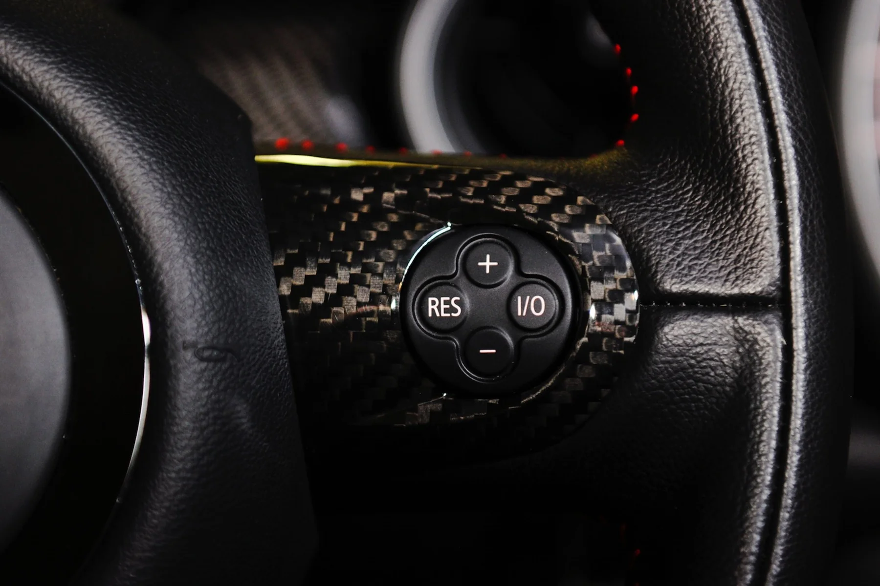 RSI C6 Carbon Fibre Steering Wheel Trim Covers For Gen 2 MINI's - Image 6